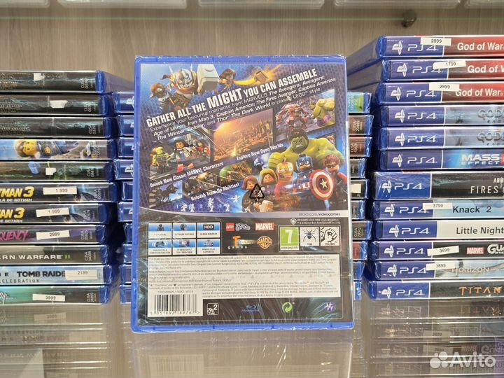 Игра PS4 lego marvel Мстители