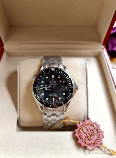 Премиальные часы Omega Seamaster 007 c коробкой