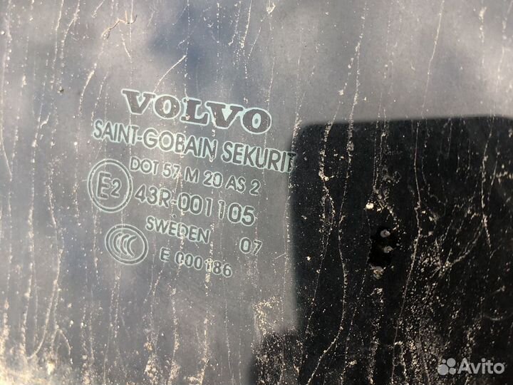 Стекло двери опускное Volvo S40 2004-2012 2007