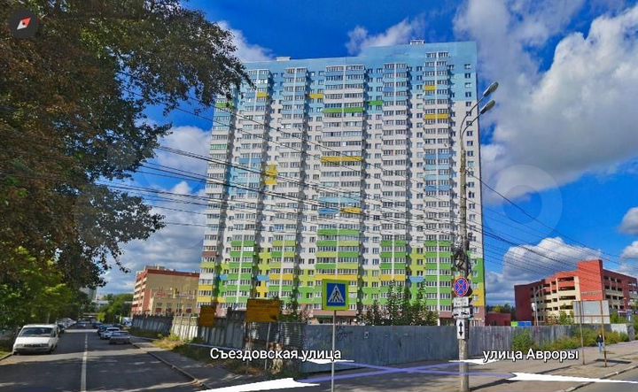 1-к. квартира, 40,2 м², 8/25 эт.