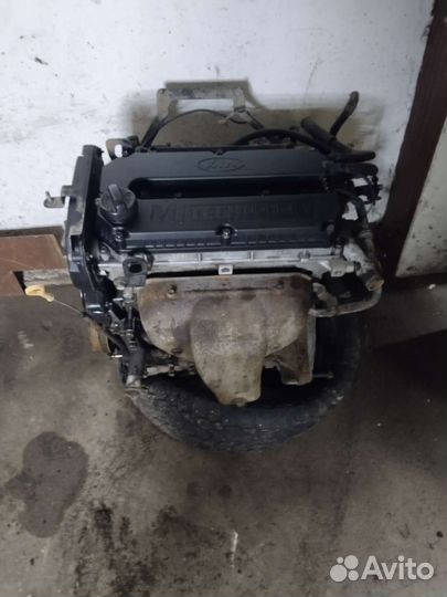 Двигатель Киа Спектра