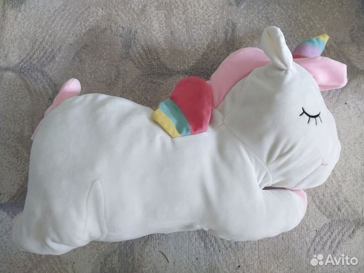 Мягкая игрушка единорог 60 см