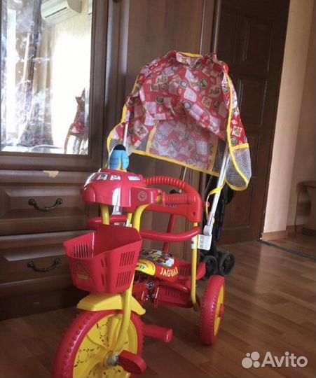 Велосипед детский трех колесный