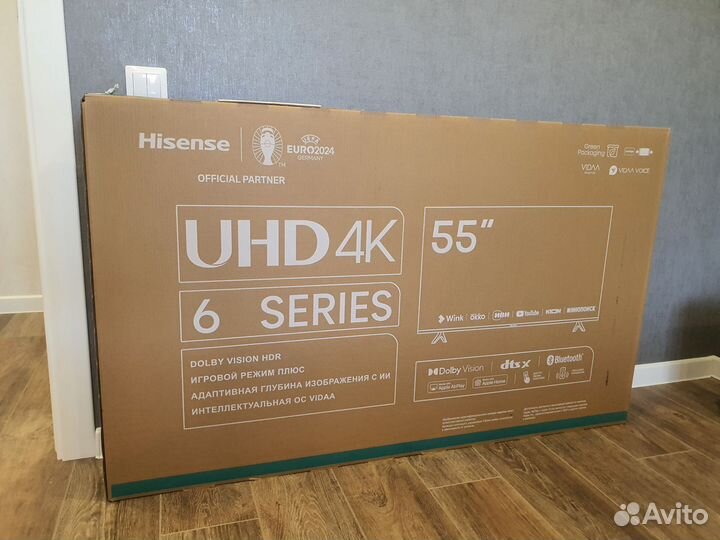 Телевизор Hisense 55 Новый Смарт тв