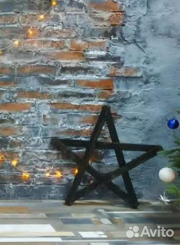 Звезда из дерева