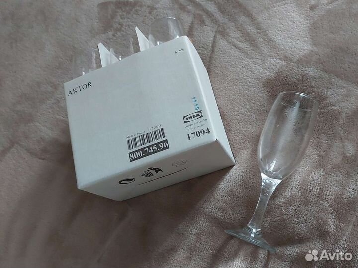 Бокалы для вина для шампанского IKEA