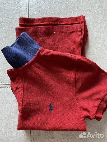 Поло ralph lauren и шорты hm