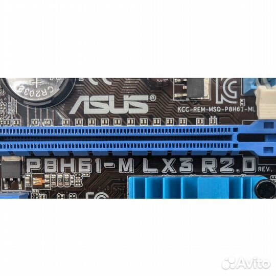 Материнская плата P8H61-M LX3 R2.0, Asus, microatx