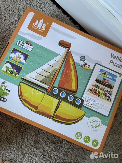 Детская магнитная доска игра