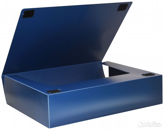 Короб архивный А4 из пластика, корешок 75 мм