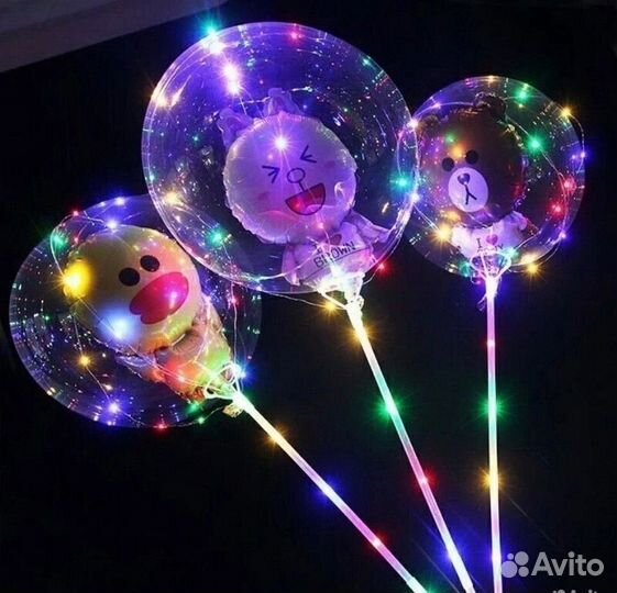 Светящиеся шары вертолётики игрушки оптом 33