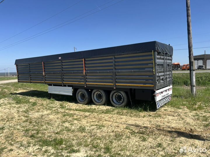 Полуприцеп бортовой МАЗ 975800-012, 2001