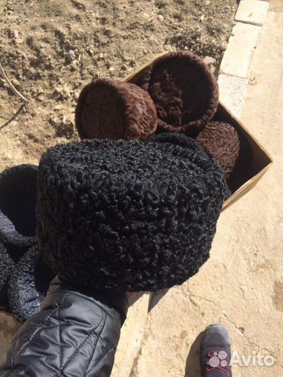 Шапка каракуль