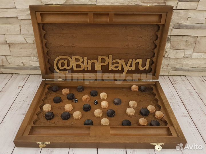 Нарды Мишки, патина, бук