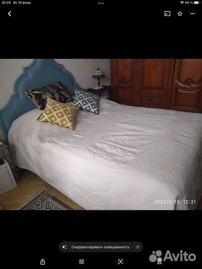 Новое 2х спальное покрывало, Франция