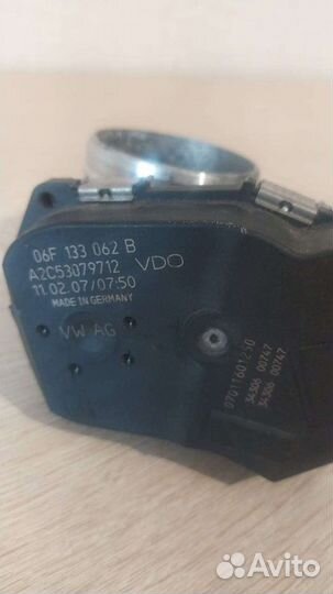 Дроссельная заслонка Audi Skoda Volkswagen 2.0