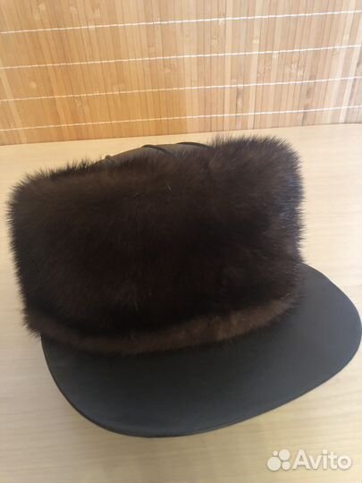 Кепка норковая женская