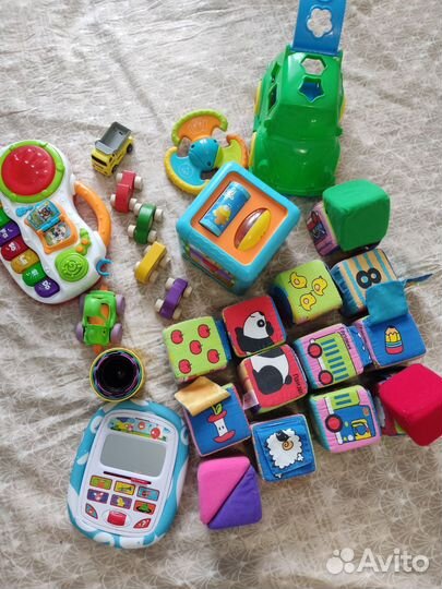 Развивающие игрушки для детей 1 года, 2 лет