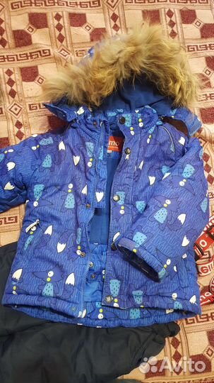 Зимний комбинезон для мальчика 104