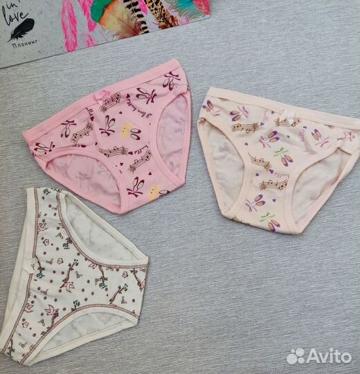Трусики на девочку 92,98/104,122/128, 134/140,152