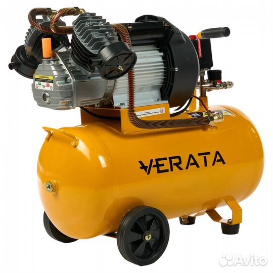 Компрессор масляный Verata 50 л, 440 л/мин, 10 бар, 2.2 кВт