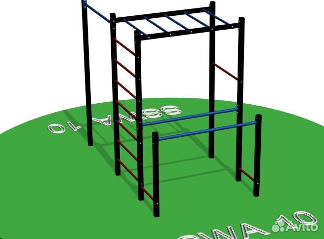 Спортивная площадка турник брусья рукоход