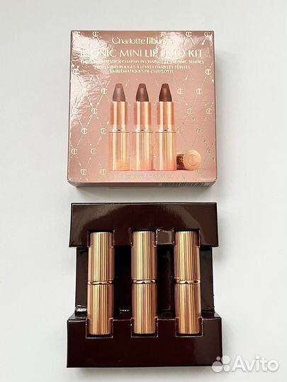 Charlotte Tilbury набор из 3 мини помад