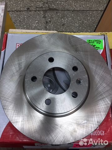 Диск тормозной передний Авео Т300, 16 радиус