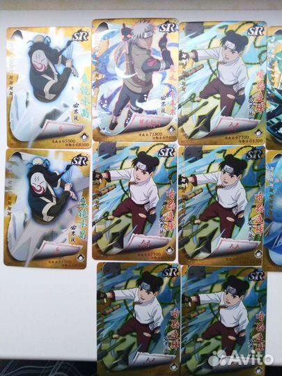 Коллекционные карты по аниме Наруто