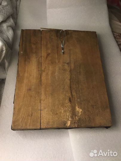 Старинная икона Богородица письмо