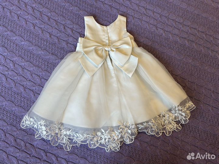Нарядное платье 86 бу