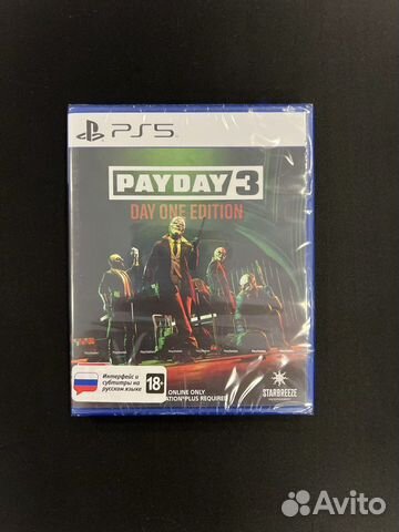PayDay 3 (ps5 ) Новый Диск