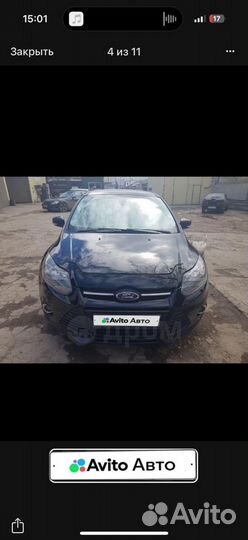 Ford Focus 1.6 МТ, 2013, 250 000 км