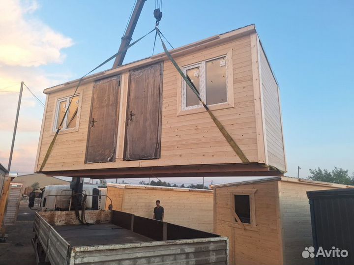 Бытовка и хозблок универсальные под ключ