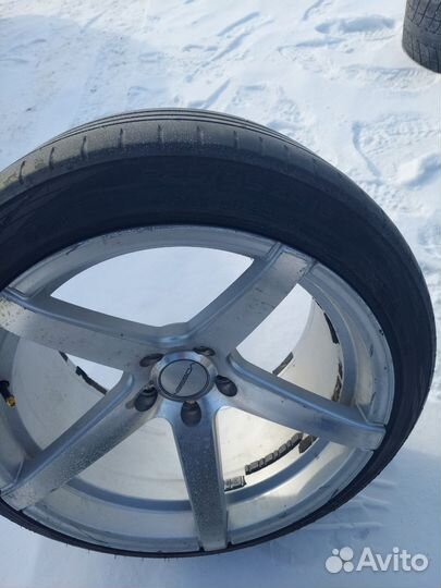 Литые диски r18 5x114 3 vossen