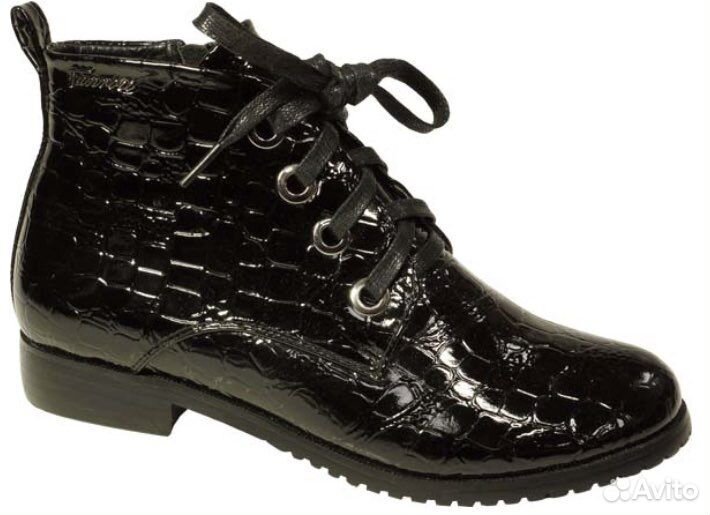 Школьные ботинки Зебра