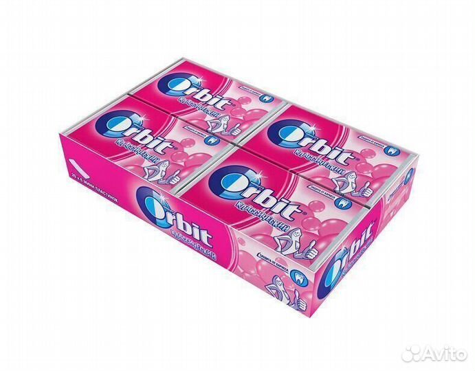 Жевательная резинка Orbit Детский Без сахара 10,2г