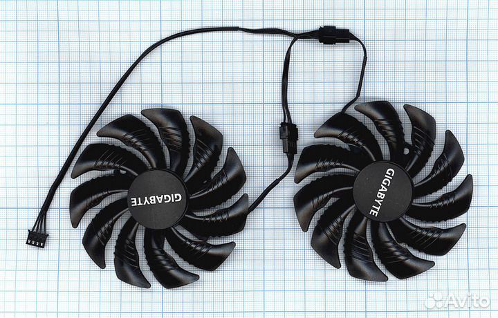 Вентилятор (кулер) для видеокарты Gigabyte RX 470