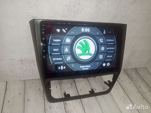 Магнитола Skoda Yeti на Андроид IPS экран
