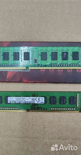 Оперативная память DDR1, DDR2, DDR3, DDR4