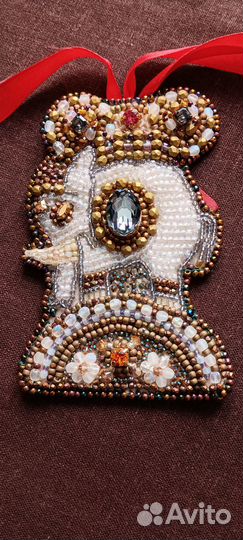 Интерьерные новогодние игрушки ручной работы