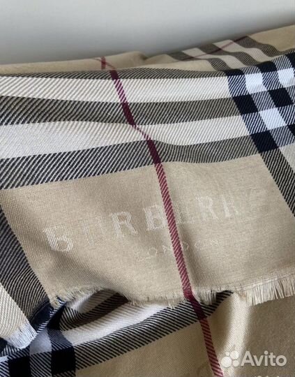 Шарфы палантины burberry