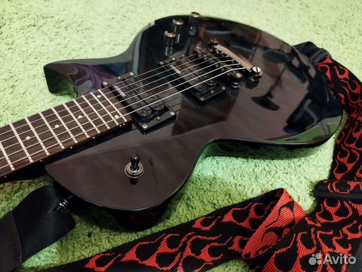 Электрогитара ESP LTD EC 100 QM stblk