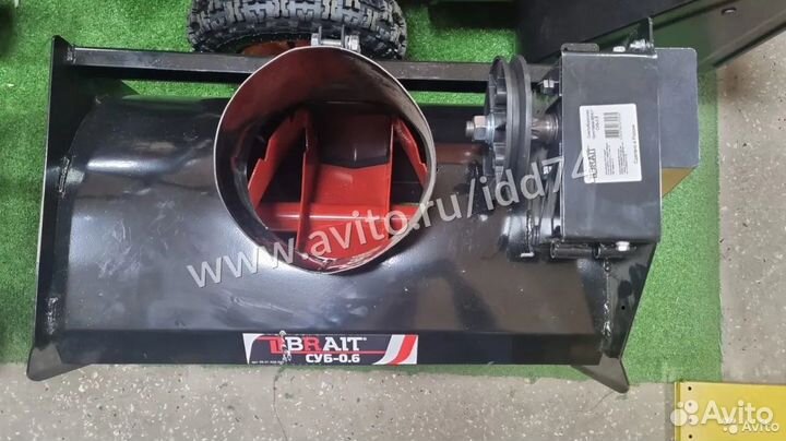 Снегоуборочная приставка к мотоблокам brait пахарь