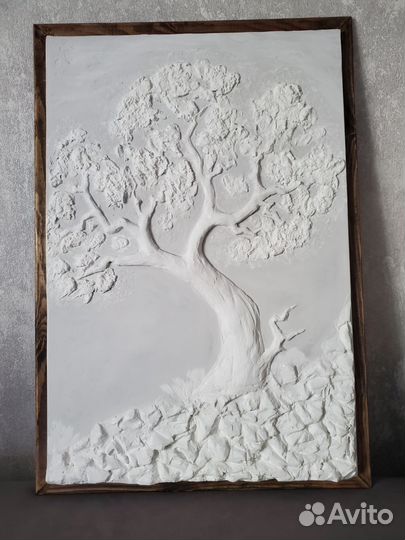 Картина барельеф