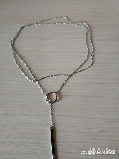 Цепь серебро 925 пробы