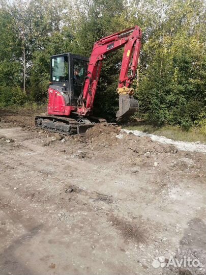 Услуги мини экскаватора