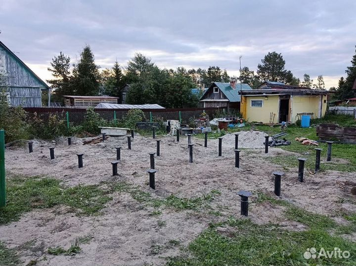 Винтовые сваи под ключ