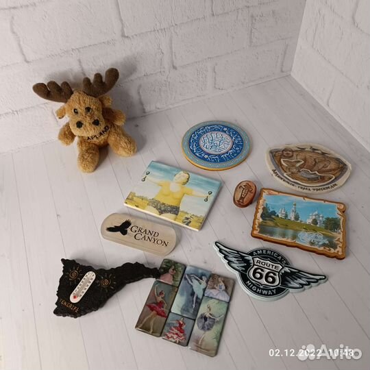 Магниты на холодильник из разных стран