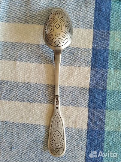 Ложка чайная царское серебро